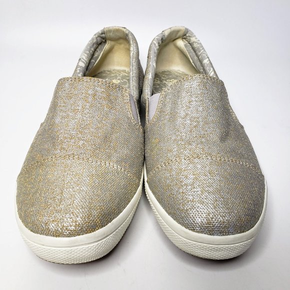 Puma Shoes Puma Sports Lifestyle Metallic Canvas Slip On Loafers 8